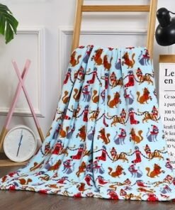 Xmas Holiday Throw Blankets